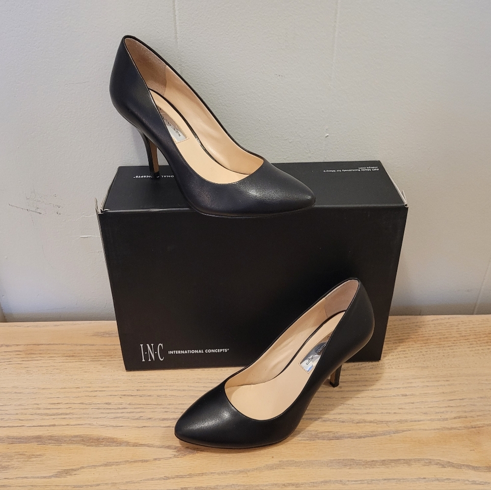 INC International Concepts Black Women's Heels